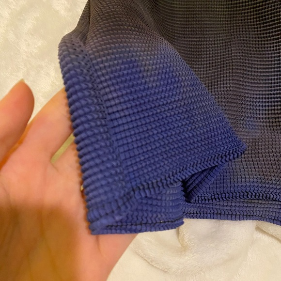 Gradient Pleated Top - Picture 2 of 2